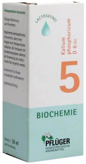 Biochemie Pflüger 5 Kalium Phosphoricum D6 30 ml Tropfen