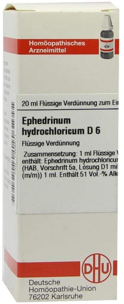 Ephedrinum Hydrochl. D 6 Dilution