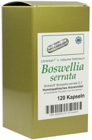 Boswellia Serrata Leinersans Indischer Weihrauch 120 Kapseln