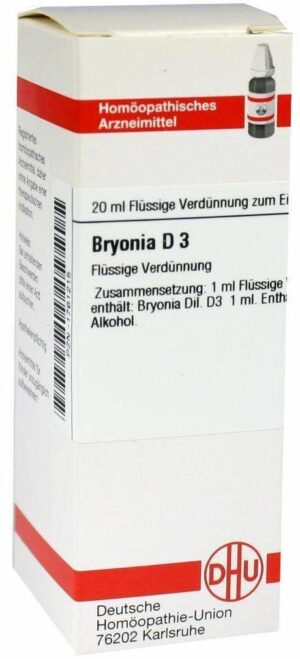 Bryonia D 3 Dilution