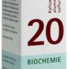Biochemie Pflüger 20 Kalium Aluminium Sulfuricum D6 100 Tabletten