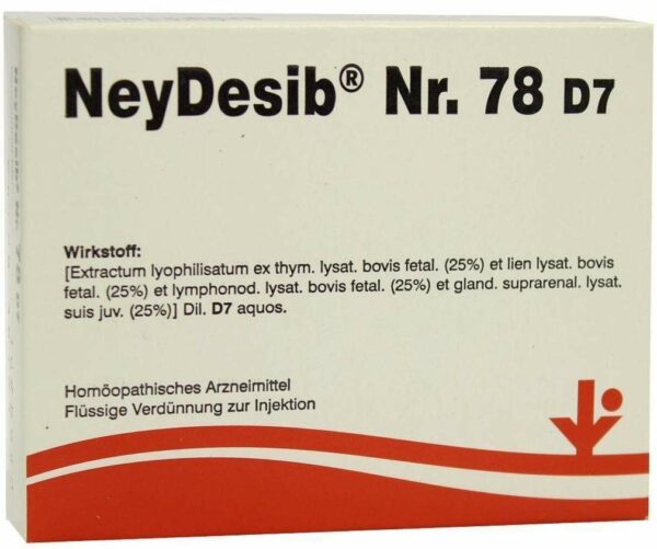 Neydesib Nr.78 D 7 Ampullen 5 X 2 ml