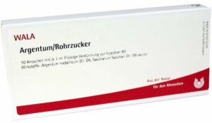 Argentum-Rohrzucker Ampullen 10 X 1 ml
