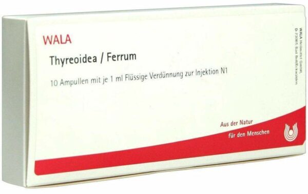 Thyreoidea Ferrum Ampullen 10 X 1 ml
