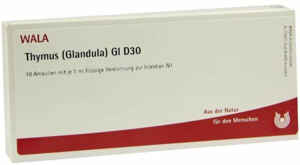 Thymus Glandula Gl D30 10 X 1 ml Ampullen
