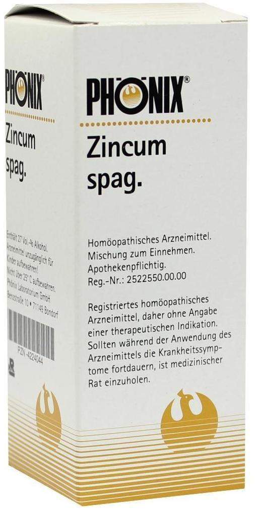Phönix Zincum Spag. 50 ml Tropfen