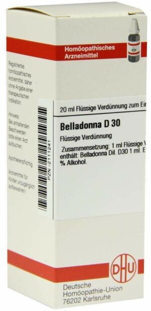 Dhu Belladonna D30 Dilution