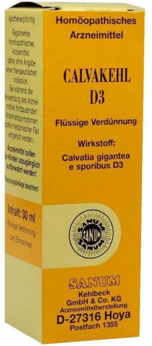 Calvakehl D3 30 ml Tropfen