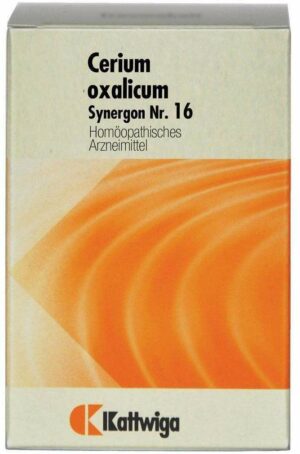Synergon 16 Cerium Oxalicum Tabletten 200 Tabletten