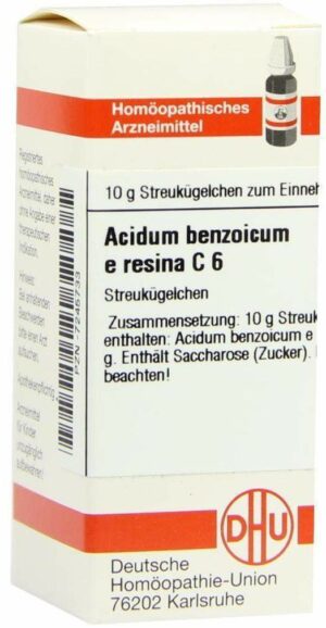 Acidum Benzoicum E.Res. C 6 Globuli