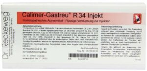 Calimer Gastreu R 34 Injekt Ampullen