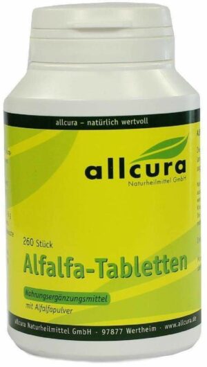 Alfalfa Tabletten