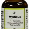 Myrtillus F Komplex 31 20 ml Dilution