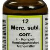 Mercurius Subl. Corr. F Komplex Nr. 12 20 ml Dilution