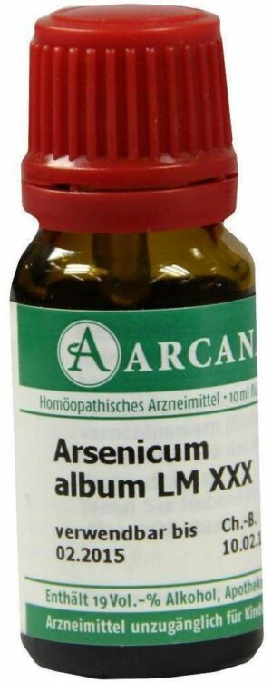 Arsenicum Album Lm 30 Dilution 10 ml