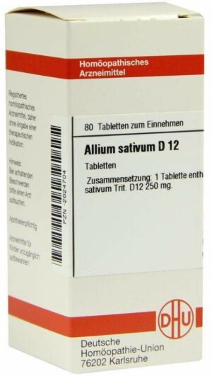 Allium Sativum D 12 Tabletten