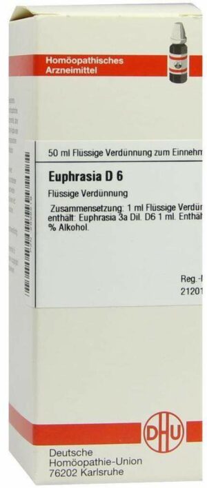 Dhu Euphrasia D6 50 ml Dilution