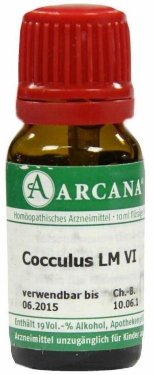 Cocculus Lm 6 Dilution 10 ml