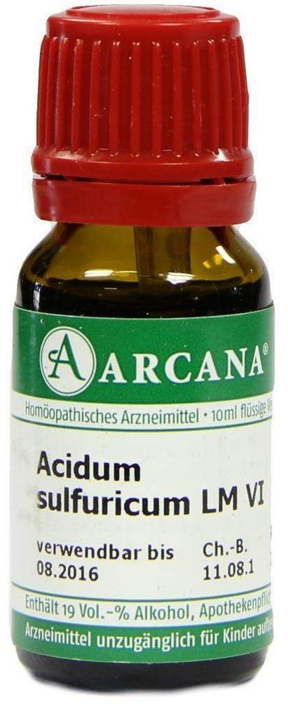 Acidum Sulfuricum Arcana Lm 6 Dilution 10 ml