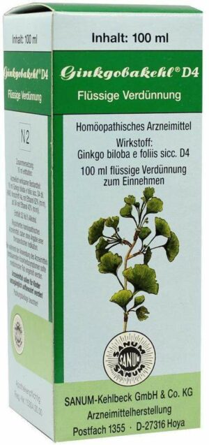 Ginkgobakehl D 4 100 ml Tropfen