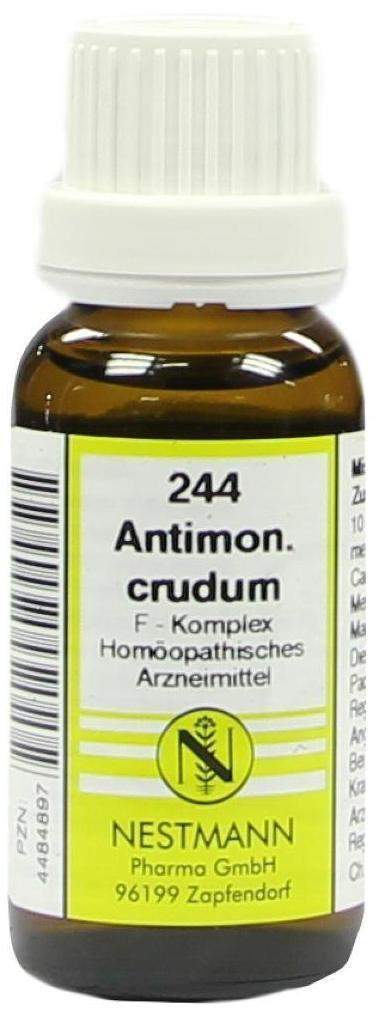 Antimonium Crudum F Komplex Nr. 244 20 ml Dilution