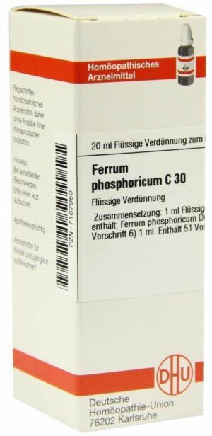 Ferrum Phosphoricum C 30 Dilution 20 ml