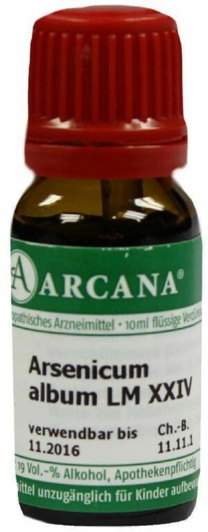 Arsenicum Album Lm 24 Dilution 10 ml
