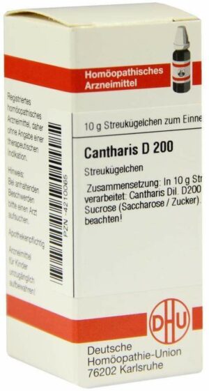 Cantharis D 200 10 G Globuli