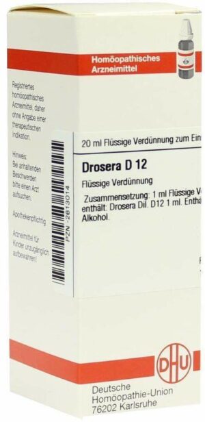 Drosera D 12 20 ml Dilution