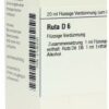 Ruta D6 Dilution 20 ml Dilution