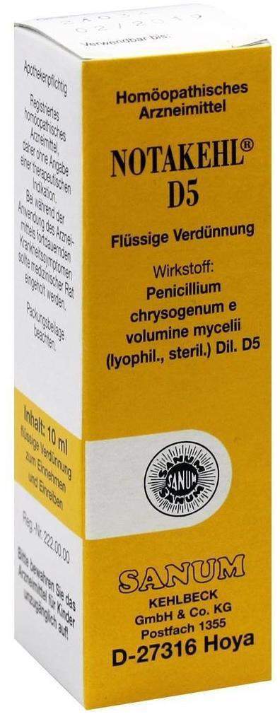 Notakehl D 5 Tropfen 10 ml Tropfen