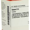 Opium D 6 Tabletten