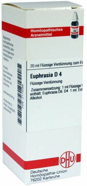 Euphrasia D 4 20 ml Dilution