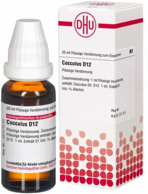 Cocculus D 12 20 ml Dilution