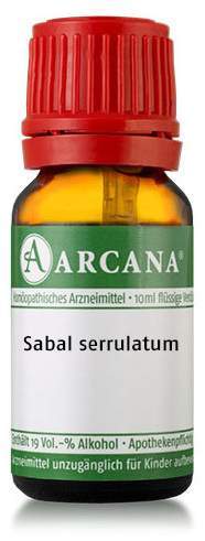 Sabal Serrulatum Arcana Lm 6 Dilution