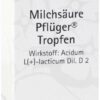 Milchsäure Pflüger Tropfen 100 ml