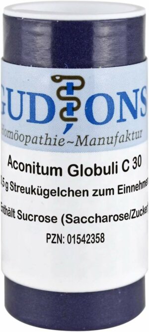 Aconitum C 30 Einzeldosis Globuli 0