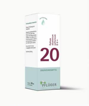 Biochemie Pflüger 20 Kalium Aluminium Sulfuricum D6 30 ml Tropfen
