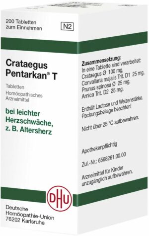 Crataegus Pentarkan T Tabletten 200 Tabletten