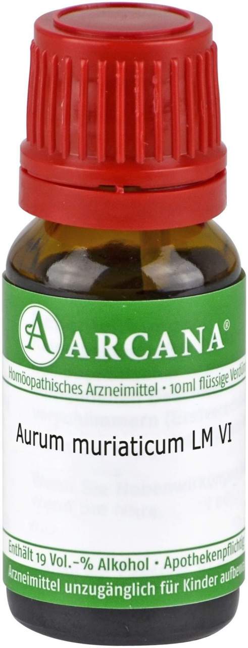 Aurum Muriaticum Lm 6 10 ml Dilution