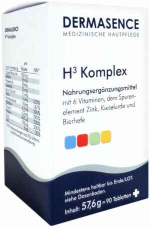 Dermasence H3 Komplex 90 Tabletten