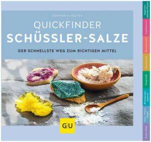 Quickfinder Schüßler-Salze GU Buch 1 Stück