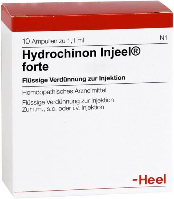 Hydrochinon Injeel Forte 10 Ampullen