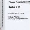 Cactus D 30 Dilution 20 ml