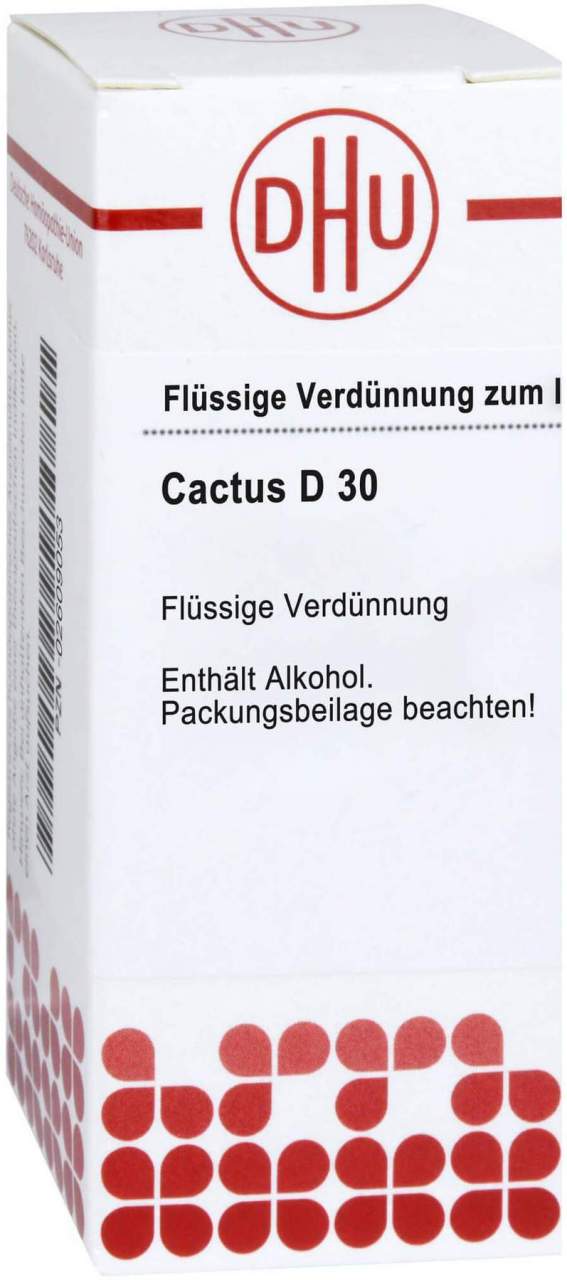 Cactus D 30 Dilution 20 ml