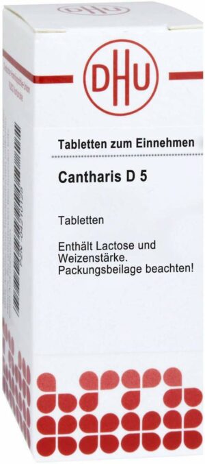 Cantharis D 5 Dhu 80 Tabletten