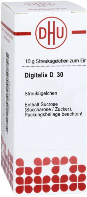 Digitalis D 30 10 G Globuli