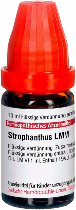 Lm Strophanthus Vi 10 ml Dilution