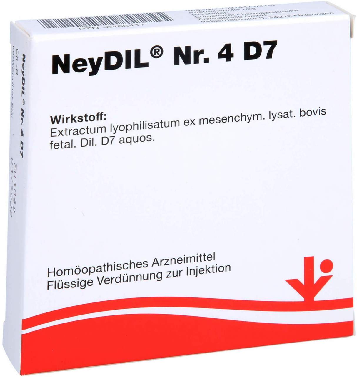 Neydil Nr.4 D 7 Ampullen 5 X 2 ml