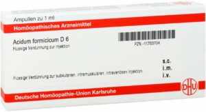 Acidum Formicicum D 6 Ampullen 8 X 1 ml
